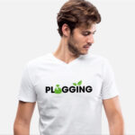 Plogging Sport Maenner Bio-T-Shirt